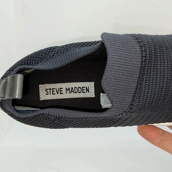 Steve Madden Designer Womens Pre-owned Slip-on Comfort Sneakers - sz. 8 1/2 - Picture 5 of 7